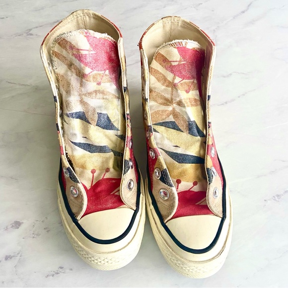 Converse Chuck 70 High 'Vintage Floral Multi-Color Size 5 - Picture 13 of 14